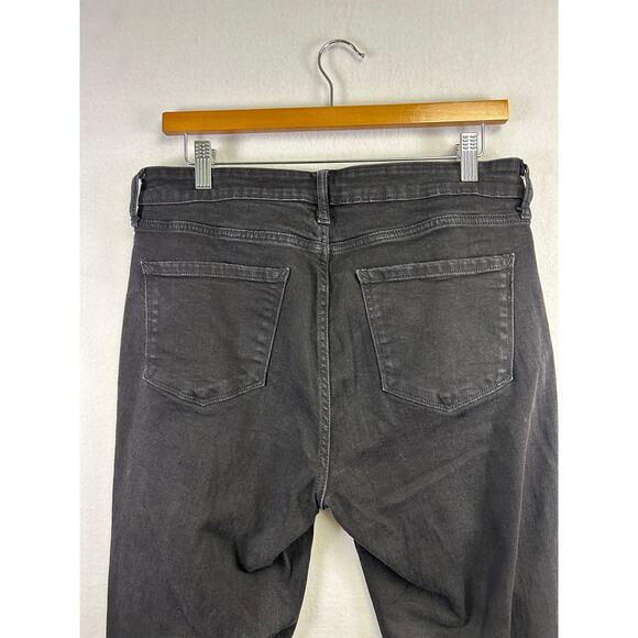 Woman's A.N.A Black‎ Skinny Jeans - Size 12 Tall Staple Capsule Normcore - Picture 9 of 10